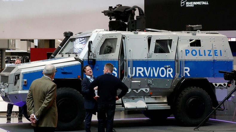 Sächsische Polizei erhält ersten "Nazipanzer" gegen den Terror