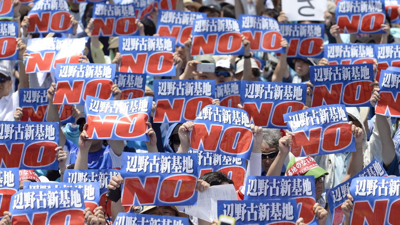 Okinawa: Wut über Flugbetrieb von US-Helikoptern nach Zwischenfall