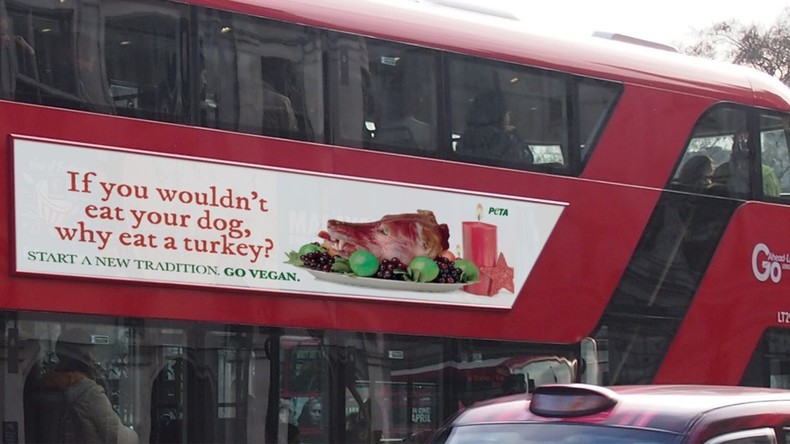 Gebratener Hundekopf in Peta-Werbung in London verboten – Tierschützer unzufrieden