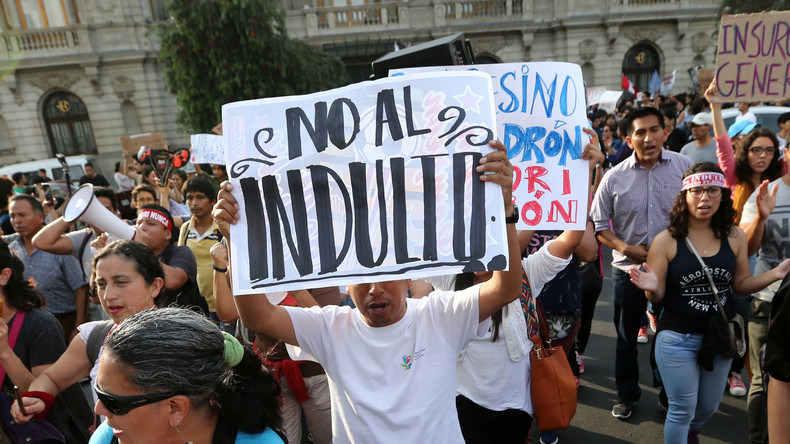 Nach Begnadigung von Ex-Präsident Fujimori: Politische Krise in Peru weitet sich aus