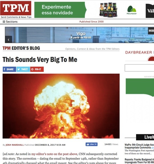 Russland und die US-Wahlen: CNN beim Abbrennen von Fake-News-Feuerwerk ertappt