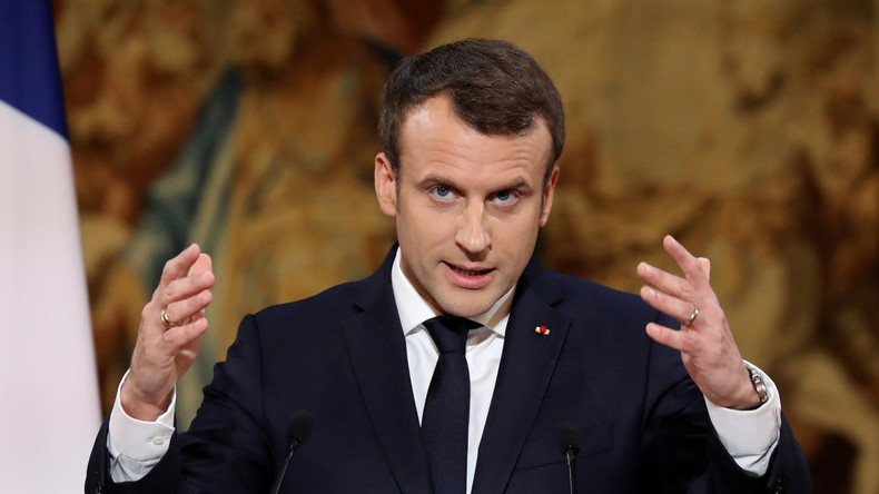 Emmanuel Macron will Gesetz gegen Fake News erlassen 