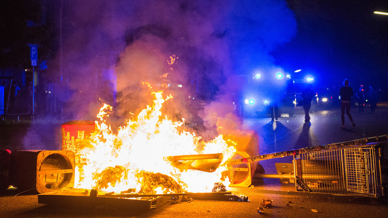 G20-Krawalle: Dreieinhalb Jahre Haft für Flaschenwurf auf Polizisten