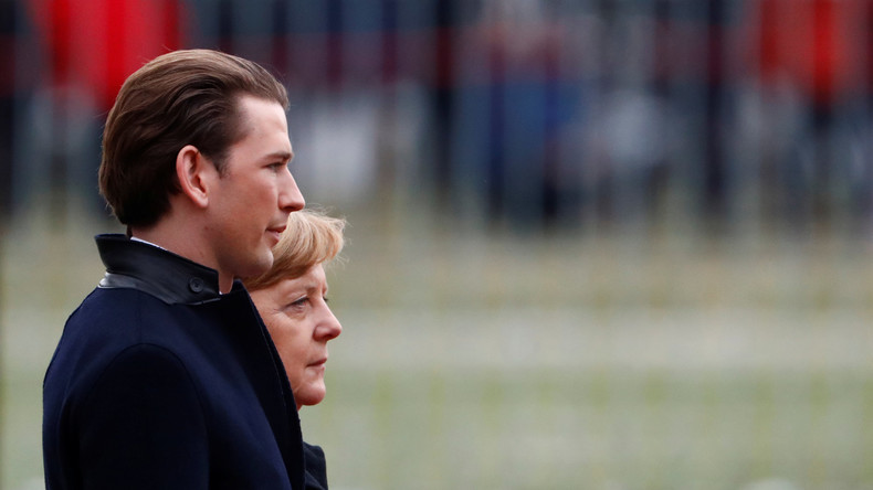 Sebastian Kurz in Berlin - zwischen Willkommenskultur und Grenzschutz