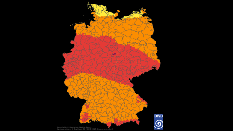 "Friederike" zum Orkan heraufgestuft - mehrere Verletzte und ein Todesopfer