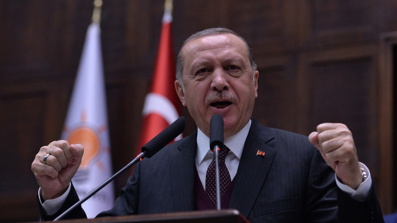 Erdogan warnt kurdische Opposition davor, gegen Syrien-Intervention zu protestieren