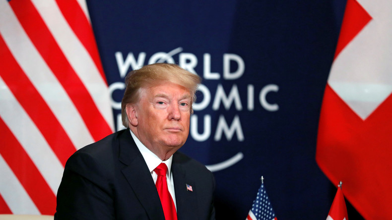  LIVE ab 14 Uhr: US-Präsident Trump spricht auf dem Weltwirtschaftsforum 2018 in Davos