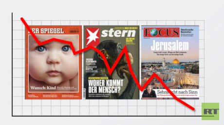 Krise der "Leitmedien" hält an: Neuer negativer Verkaufsrekord von Spiegel, Stern und Focus