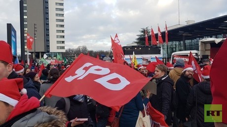 LIVE: SPD-Delegierte entscheiden über Koalitionsgespräche mit Merkels CDU