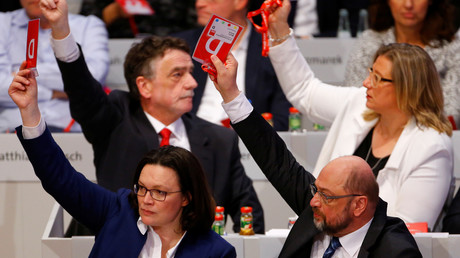 Nach JA zur erneuten GroKo: Die alte Tante SPD macht sich auf den Weg zum Hospiz
