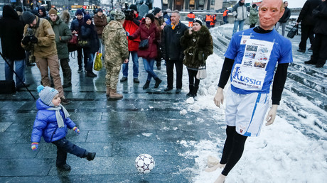Auch als Nicht-Teilnehmer: Ukraine betreibt Lobbyismus für Boykott der Fußball-WM-2018 in Russland