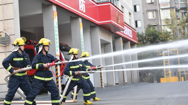 Explosion in chinesischer Feuerwerksfabrik