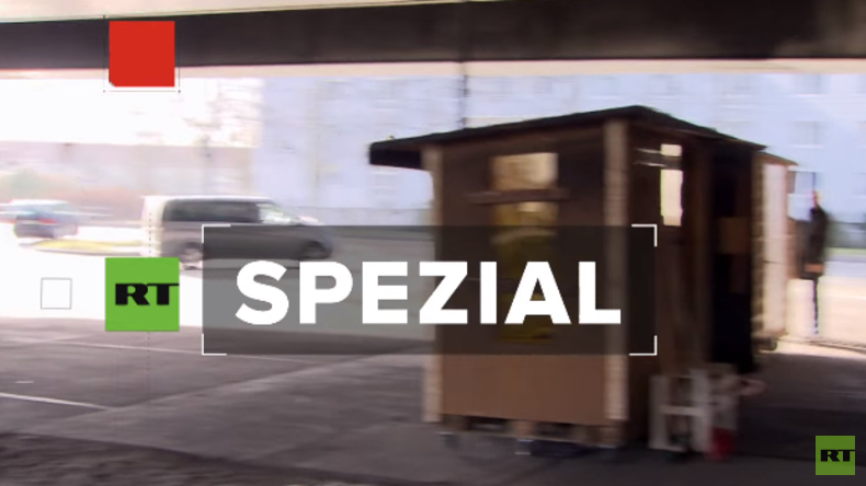 Berlin: Jetzt werden schon Obdachlose beklaut (Video)