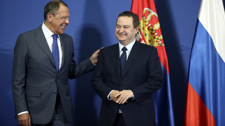 Gemeinsamer Brief der Außenminister Russlands und Serbiens: "180 Jahre Freundschaft und Vertrauen"