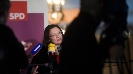 Andrea Nahles wird zum Darling der Mainstream-Presse: "Letzte Rettung" und "Letzte Hoffnung"