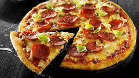Geschmack der Heimat: Pepperoni-Pizza in Notration von US-Soldaten