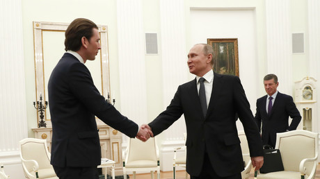 LIVE: Wladimir Putin empfängt neuen österreichischen Bundeskanzler Sebastian Kurz