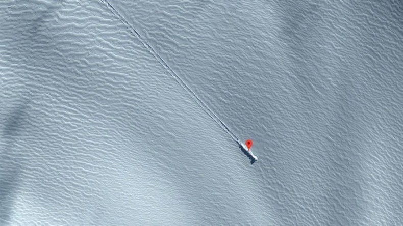 UFO auf antarktischer Insel? Satellitenbilder lösen Spekulationen über Außerirdische aus
