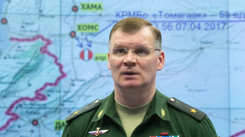 Russisches Verteidigungsministerium will alle fremden Luftobjekte in Syrien abschießen