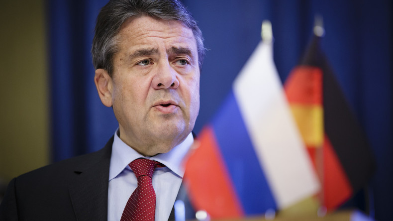 Sigmar Gabriel in St. Petersburg