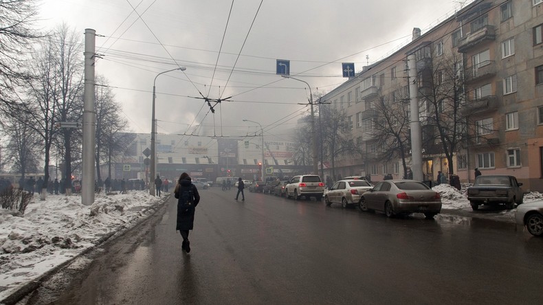 Russland: Drei Kinder und eine Frau sterben bei Großbrand in Einkaufszentrum