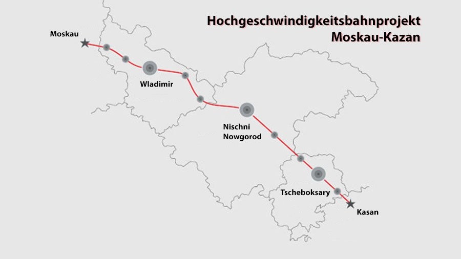 "Buono viaggio": Russisches Hochgeschwindigkeitsbahnprojekt zieht weiteren EU-Investor an 