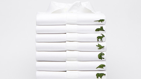 Lacoste entfernt traditionelles Krokodil von Polohemden, um vom Aussterben bedrohte Tiere zu retten