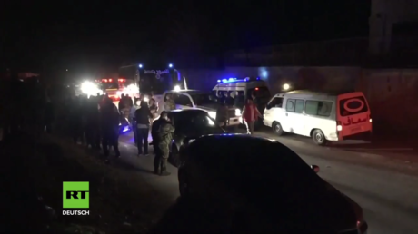 Syrien: Aufständische und Familien werden von Ost-Ghuta nach Idlib gebracht