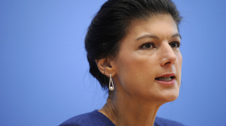 Wagenknecht wirft Merkel "Beihilfe zu türkischem Angriffskrieg" vor