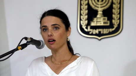 Ayelet Shaked, Jerusalem, Israel, 17. Mai 2015. 