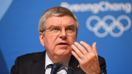 IOC-Chef Thomas Bach zu Besuch in Nordkorea eingetroffen