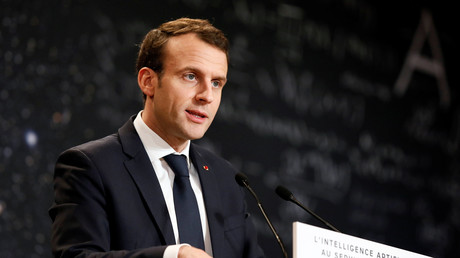 Sorgt für eine Zuspitzung in Syrien: Der französische Präsident Emanuel Macron.