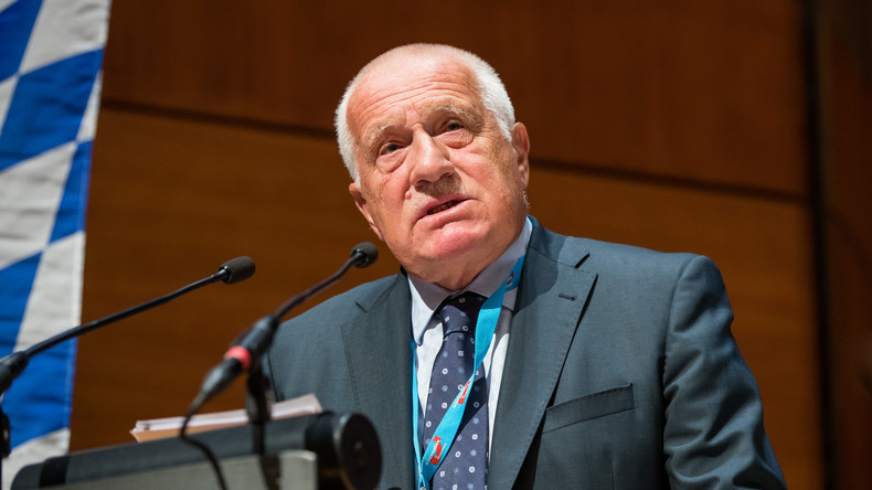 Tschechischer Ex-Präsident Klaus verurteilt Ausweisung von Diplomaten und Auslieferung eines Russen