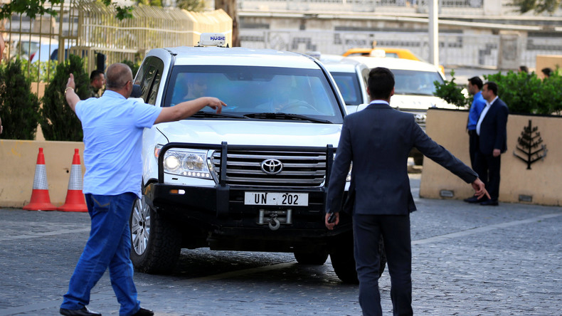 Entgegen westlicher Medienberichte: OPCW-Chemiewaffenexperten im syrischen Duma angekommen