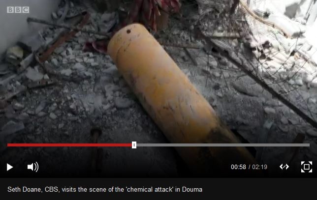 BBC/CBS oder BILD: Wer hat die richtige "Assad-Chemie-Bombe" in Duma gefunden?