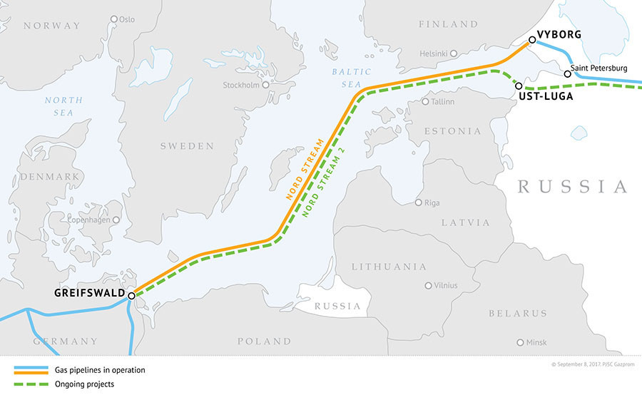 Gazprom zu Europas steigender Gas-Nachfrage: Notfalls bauen wir noch eine dritte Pipeline