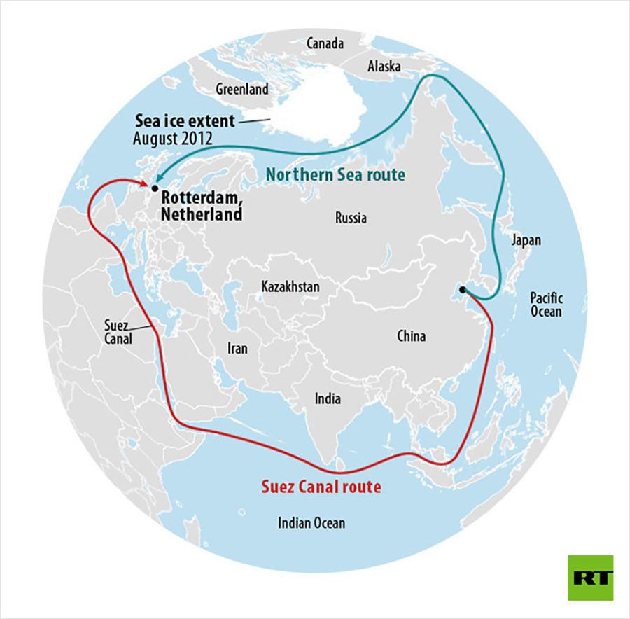 Russische Frachtschifffahrt entlang der Nordostpassage soll sich dieses Jahr verdoppeln
