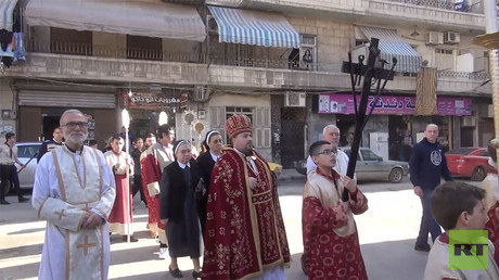 Tausende Christen in Aleppo und ganz Syrien feiern Ostern (Video)