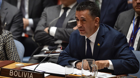 Internationales Recht verteidigen, indem man es selbst bricht? UN-Gesandter Boliviens