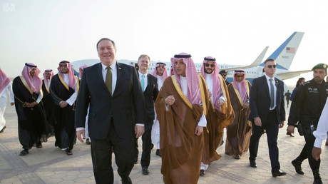 Nach Landung in Saudi-Arabien: US-Außenminister Pompeo ruft zu neuen anti-iranischen Sanktionen auf