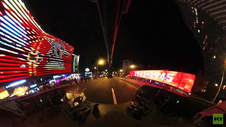 Generalprobe zur Moskauer Siegesparade in 360°
