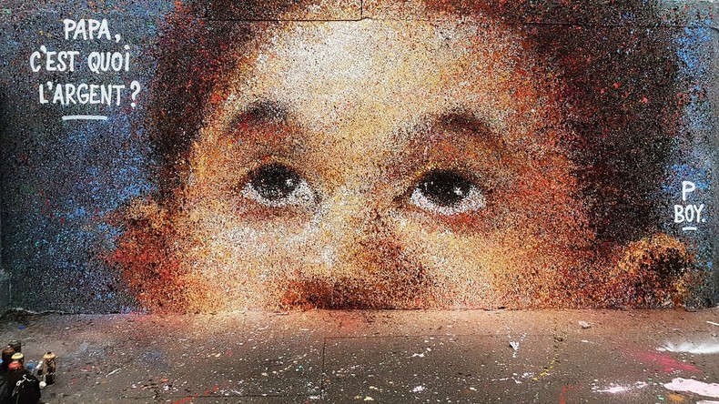 Streetart-Künstler aus Frankreich versieht Graffiti mit QR-Code und bekommt 0,11 Bitcoin an Spenden
