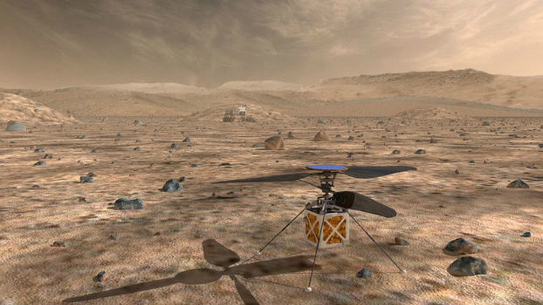 NASA schickt Mini-Helikopter zum Mars