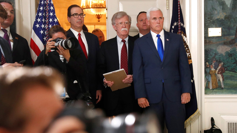 Iran-Deal: US-Sicherheitsberater Bolton droht EU-Unternehmen mit Sanktionen