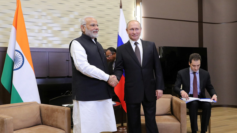 Wladimir Putin bespricht mit indischem Premierminister Modi Fragen der Wirtschaft und Sicherheit