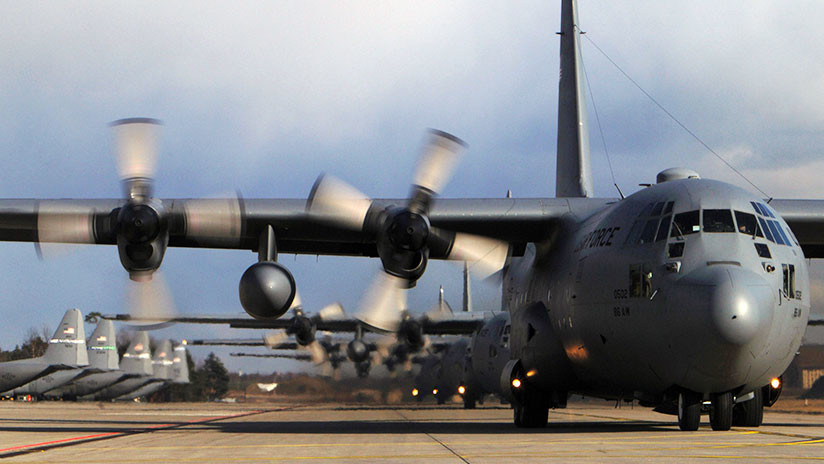 US-Militärflugzeug C-130 in Georgia abgestürzt: Mindestens 10 Tote befürchtet