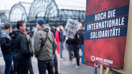 RT-LIVE: 1. Mai-Demonstration in Hamburg