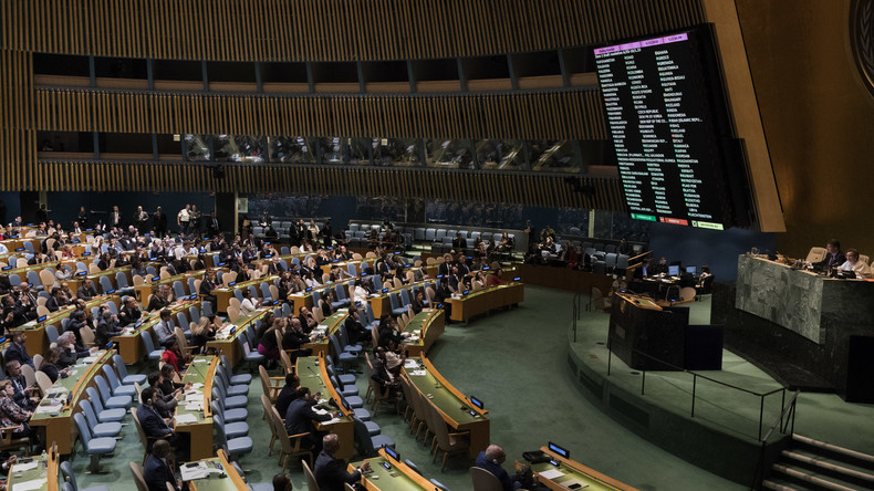 UN-Vollversammlung verabschiedet Resolution zur Verurteilung israelischer Gewalt im Gaza-Streifen