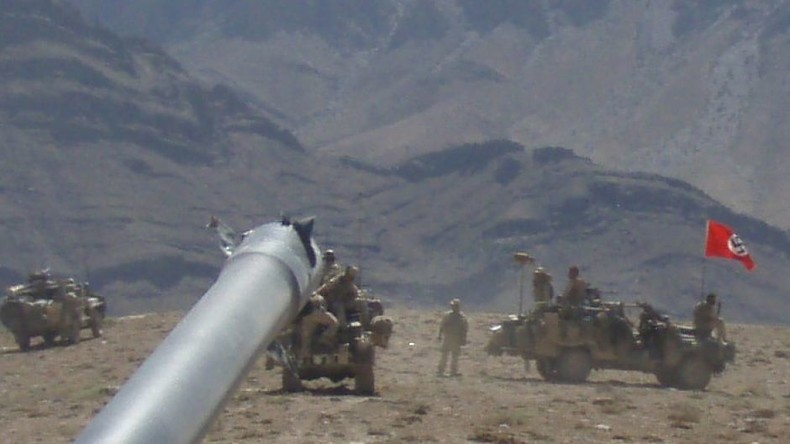 Afghanistan: Foto von australischem Militärfahrzeug mit Hakenkreuzfahne sorgt für Skandal