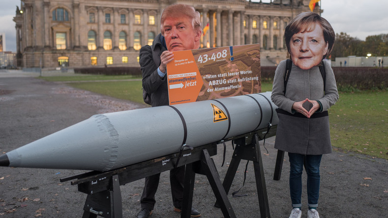 Protestwochen gegen US-Atomwaffen im Bundeswehr-Fliegerhorst Büchel